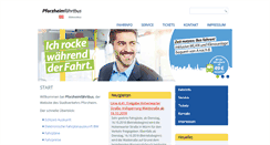Desktop Screenshot of pforzheimfaehrtbus.de